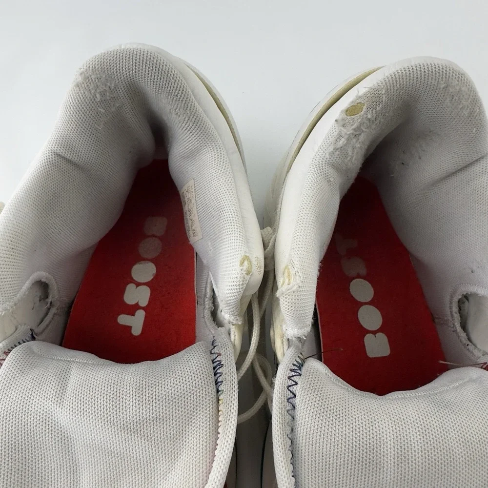 Adidas DON Issue #2 Negativity‎ White Multi Men's Size 7 Basketball Shoes - Picture 8 of 10